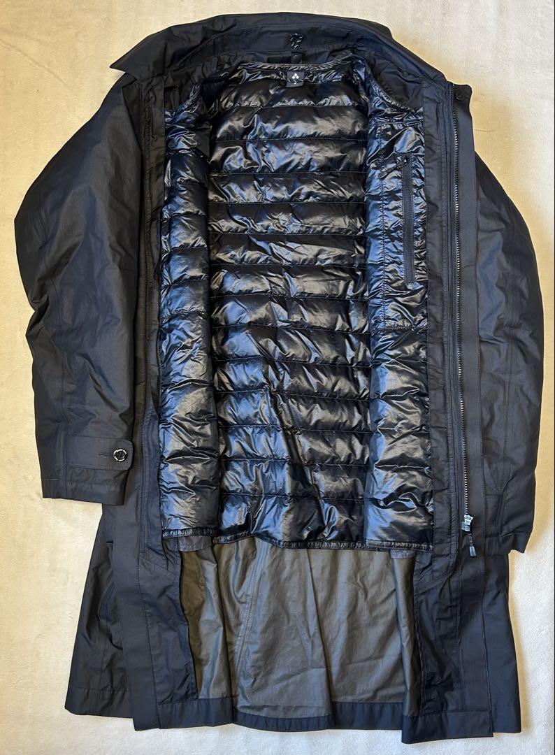 モンベル GORE-TEX 800FP 3in1 トラベル ダウンコート S