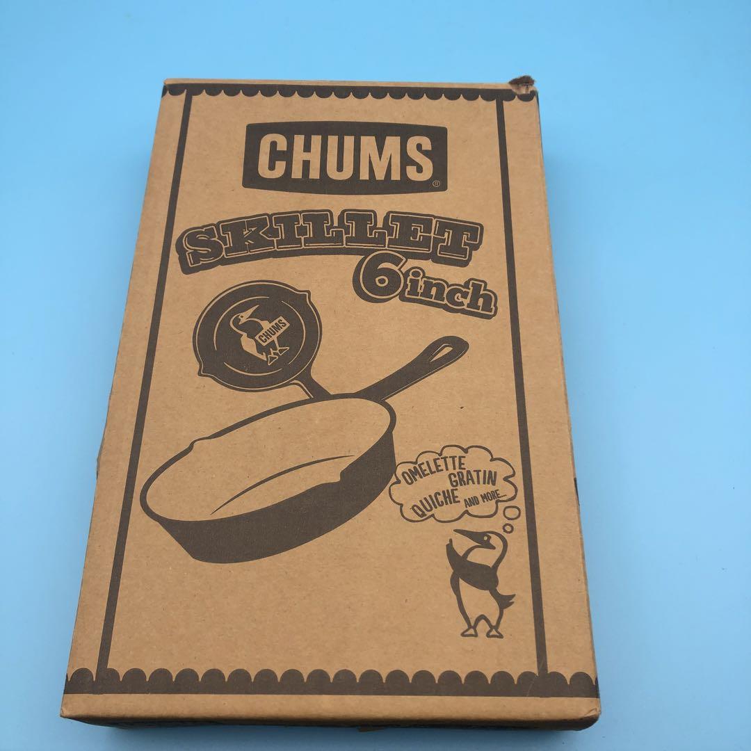 CHUMS スキレット 6インチ 鋳鉄製