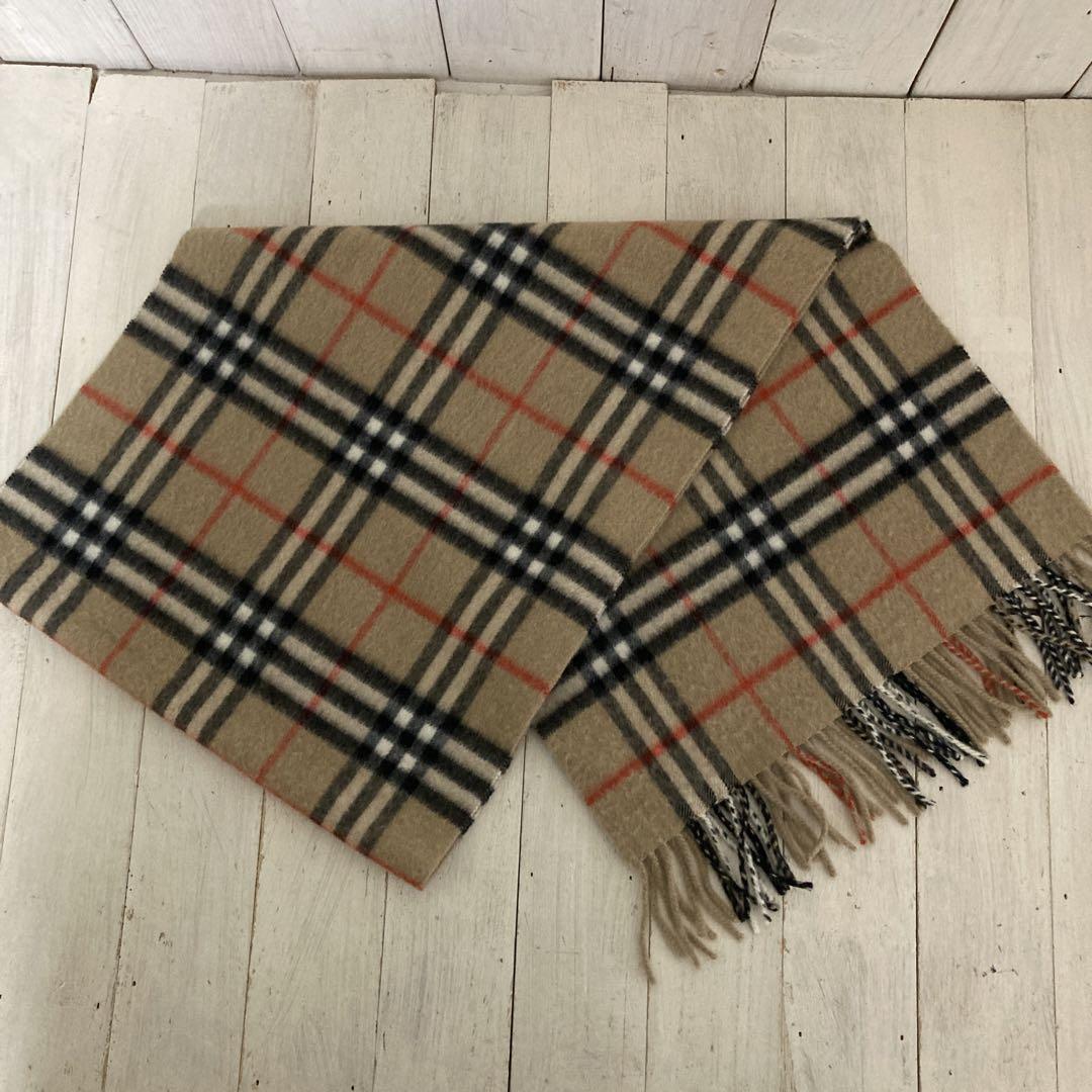 BURBERRY バーバリー マフラー キャメルベージュ