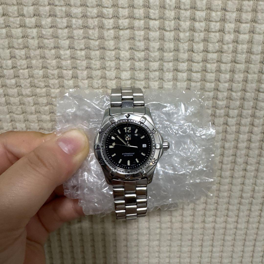 【箱あり・美品】TAG HEUER wk1310セル デイト クォーツ メンズ_