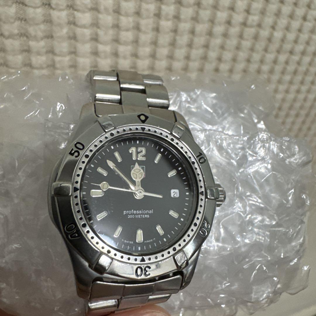 【箱あり・美品】TAG HEUER wk1310セル デイト クォーツ メンズ_