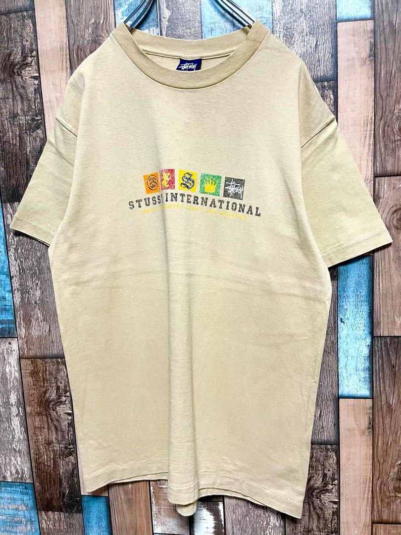 チアガール” old stussy 紺タグ T シングルステッチ USA製