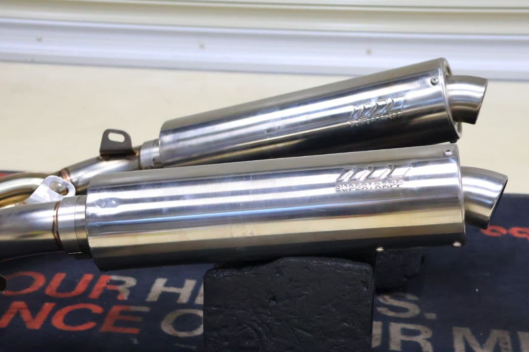 V-MAX1200 スーパートラップスリップオンマフラー　VMAX