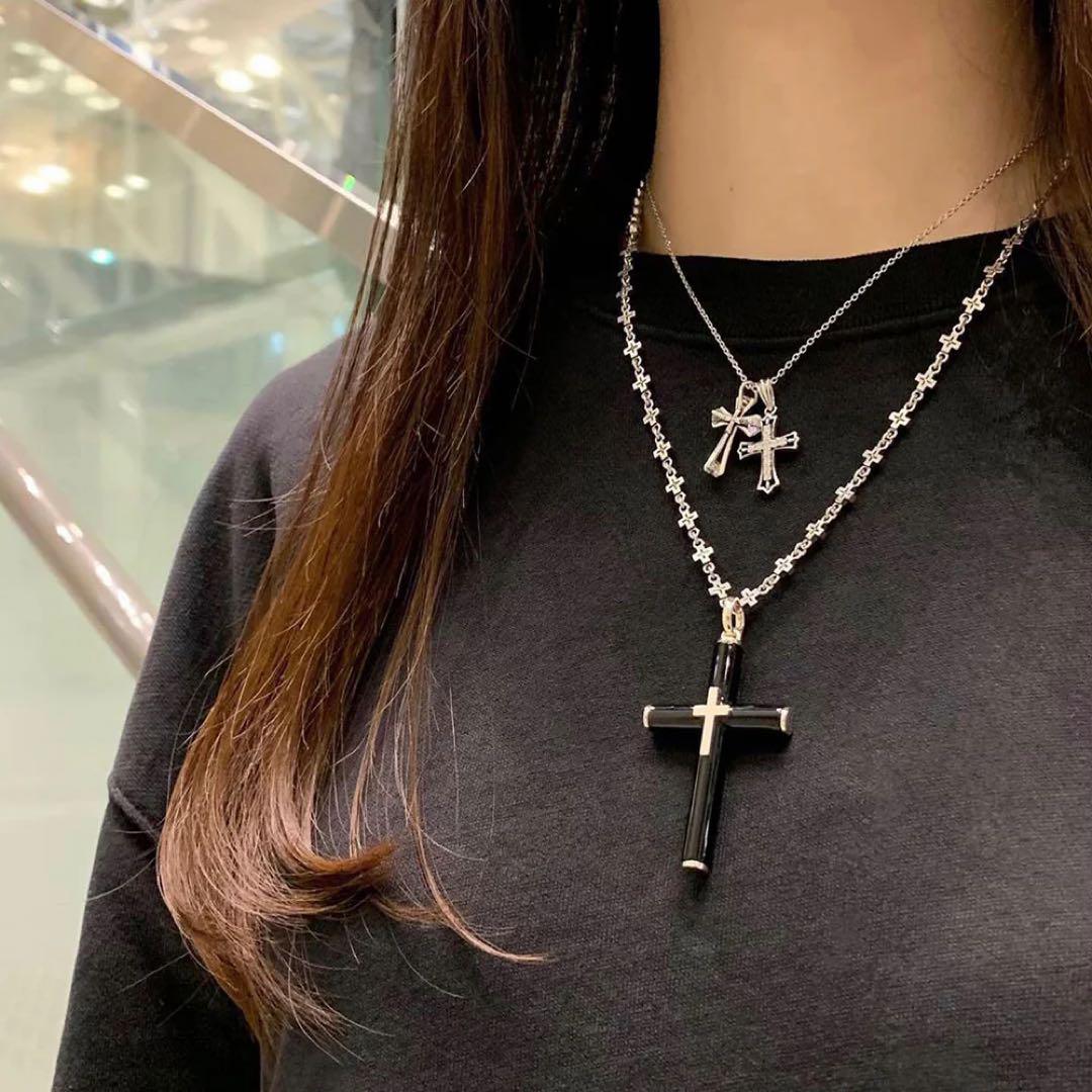 極美品 セット ジャスティンデイビス SHADOW CROSS チェーン