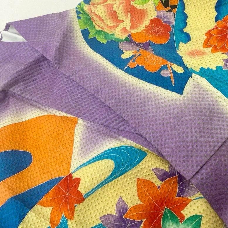 akmx152 美品 きぬたや 豪華 総絞り 正絹 振袖