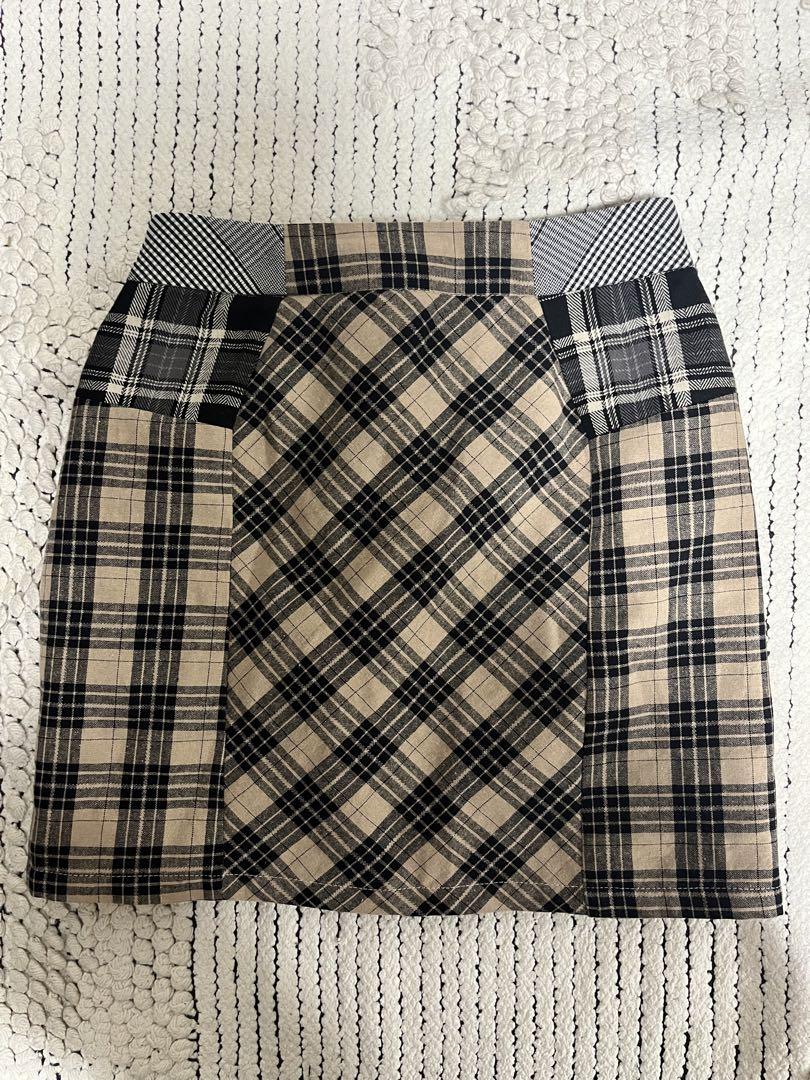 andmary Anna check skirt アンドマリー ミニスカート