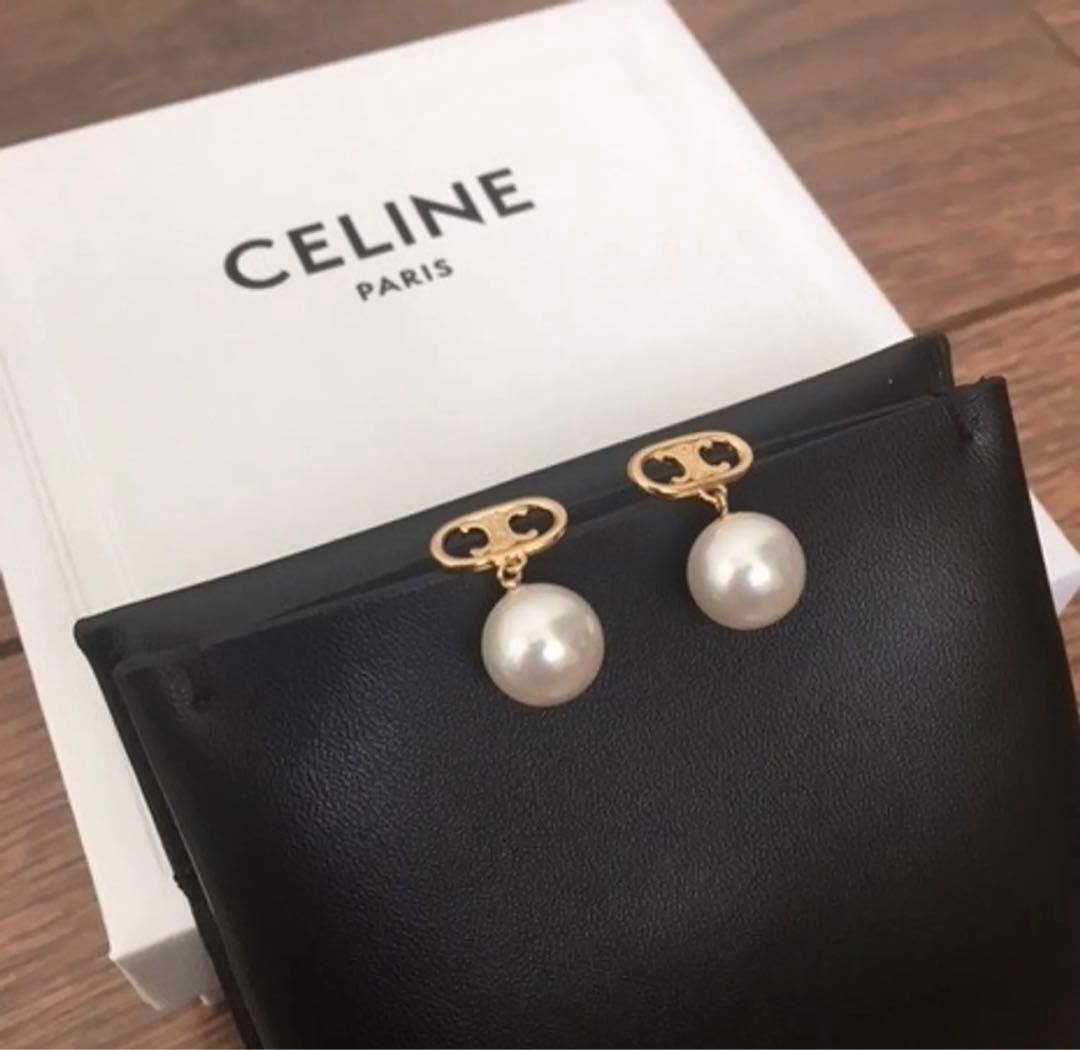 限定セール!】 ⭐️新品⭐️ CELINE セリーヌピアス マイヨン