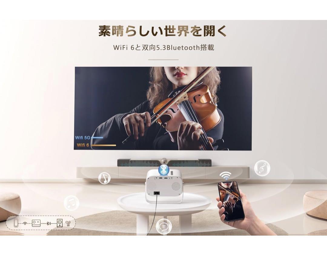 Jimveo プロジェクター本体 360°回転機能付き Amazon.co.jp: 【360°回転可能】Jimveo プロジェクター 天井投影
