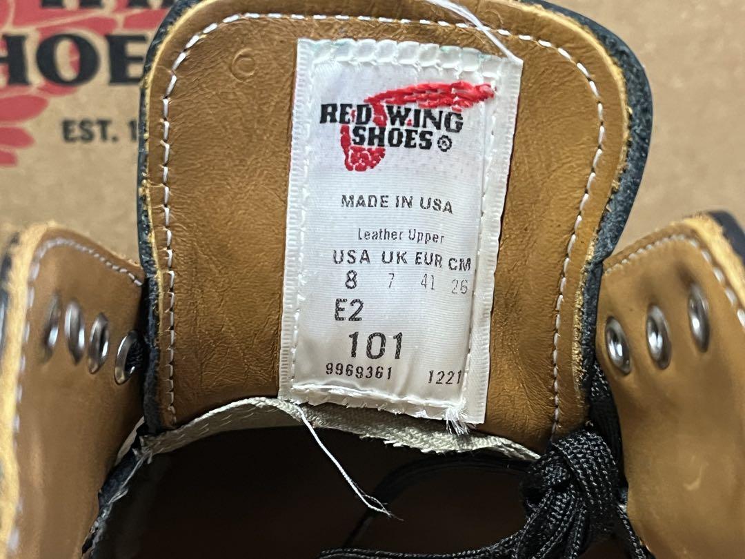 RED WING / 101 / US 8 E2 / CM 26.0 / FS品