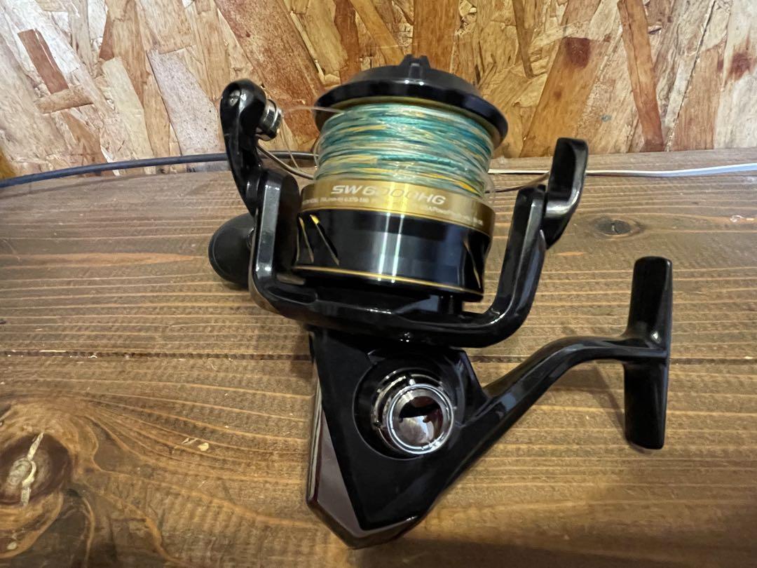 SHIMANO スフェロスSW6000 スピニングリール