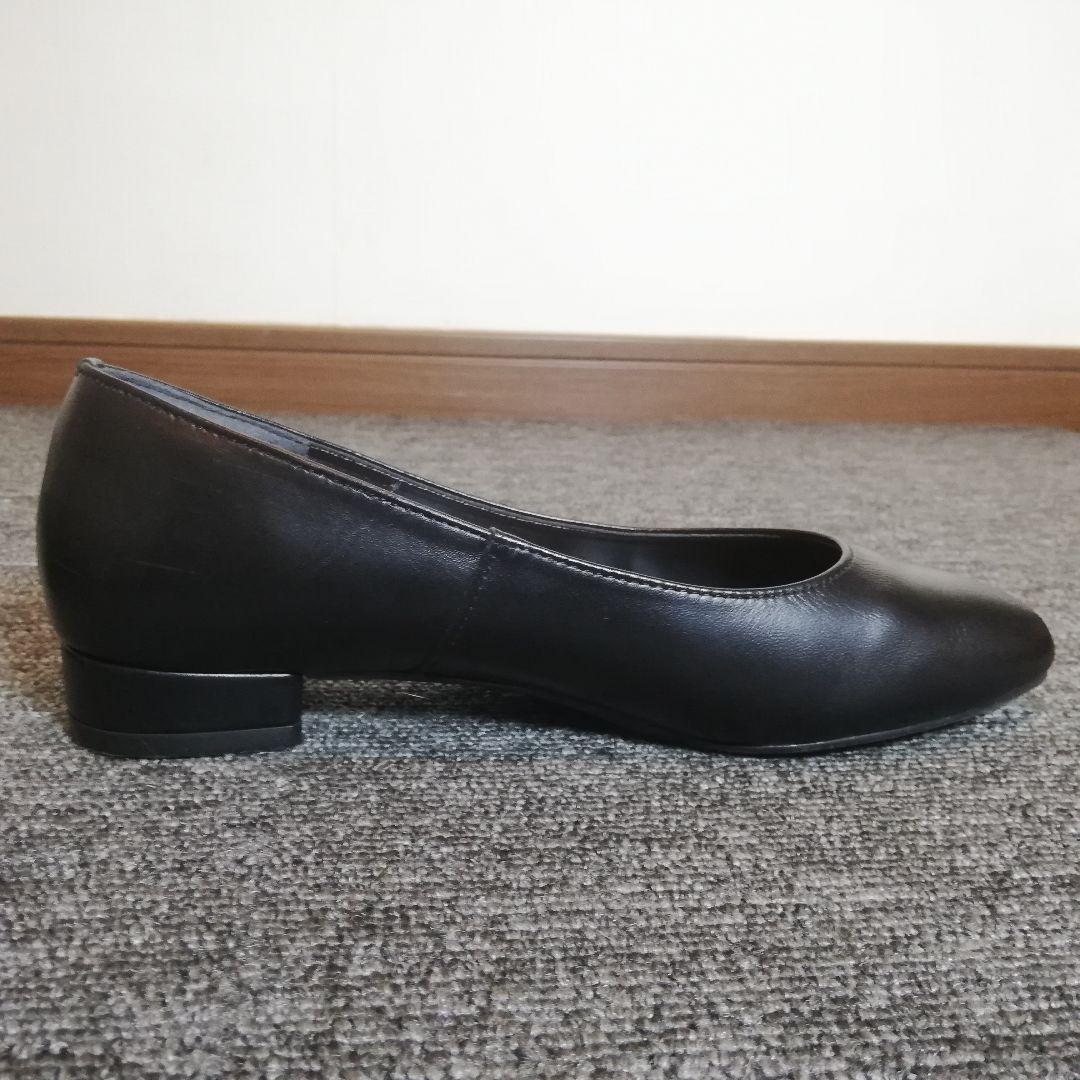 美品】Trettie 整体 パンプス ブラック レザー22.5cm 日本製