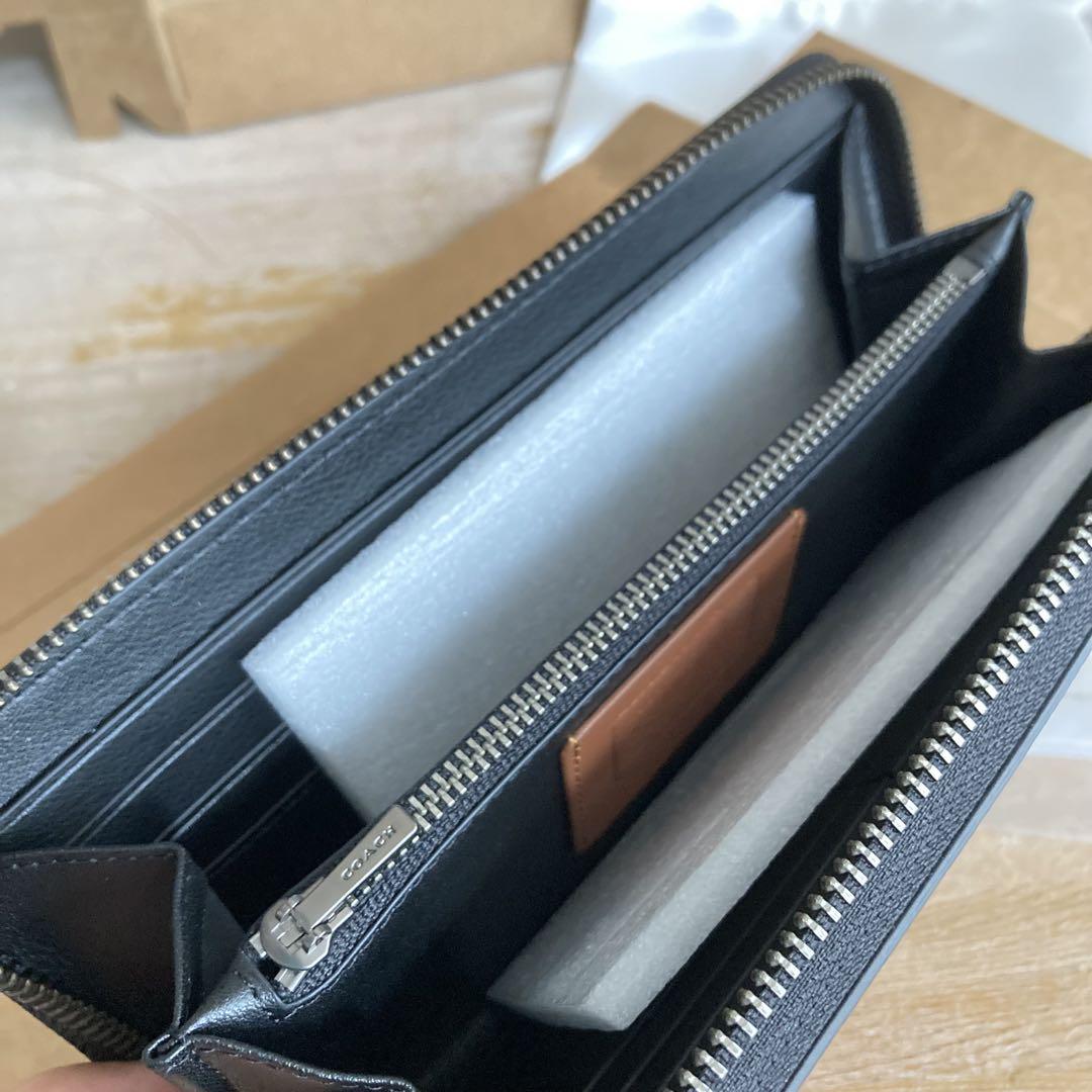 未使用 COACH バスキアFAMOUS 長財布 ブラック
