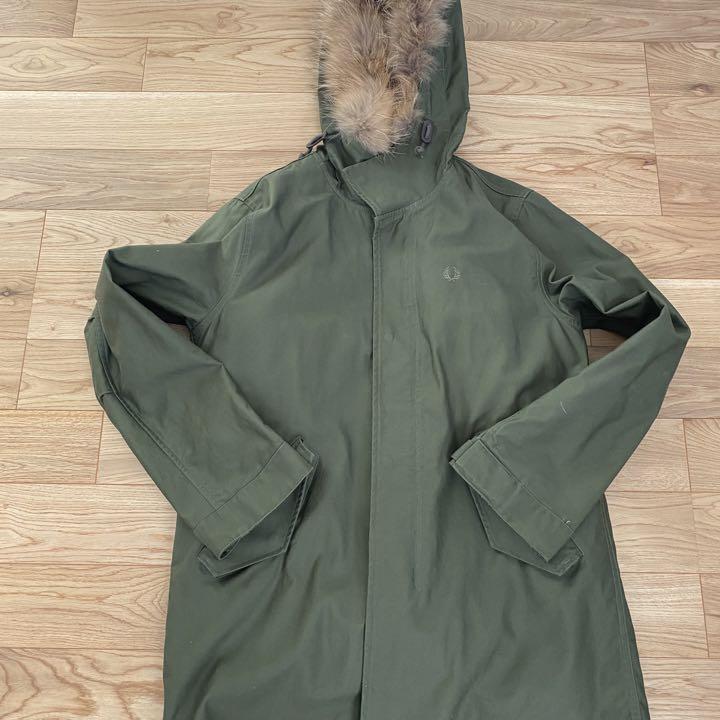 【美品】FRED PERRY  フィッシュテイルパーカー モッズコート