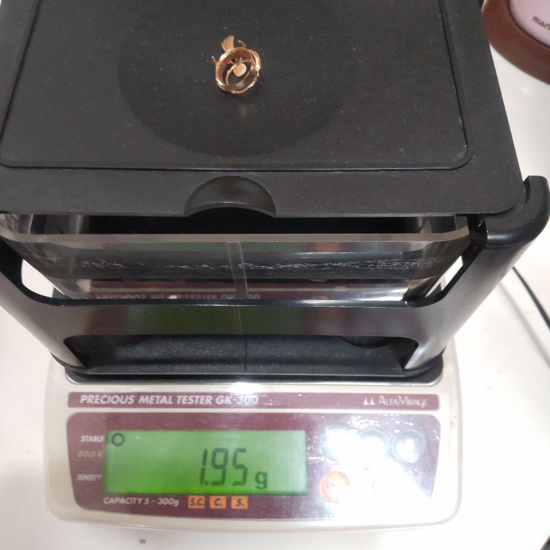 K14 585刻印　1.95g ジャンク　ペンダントトップ　比重確認済　MJ25