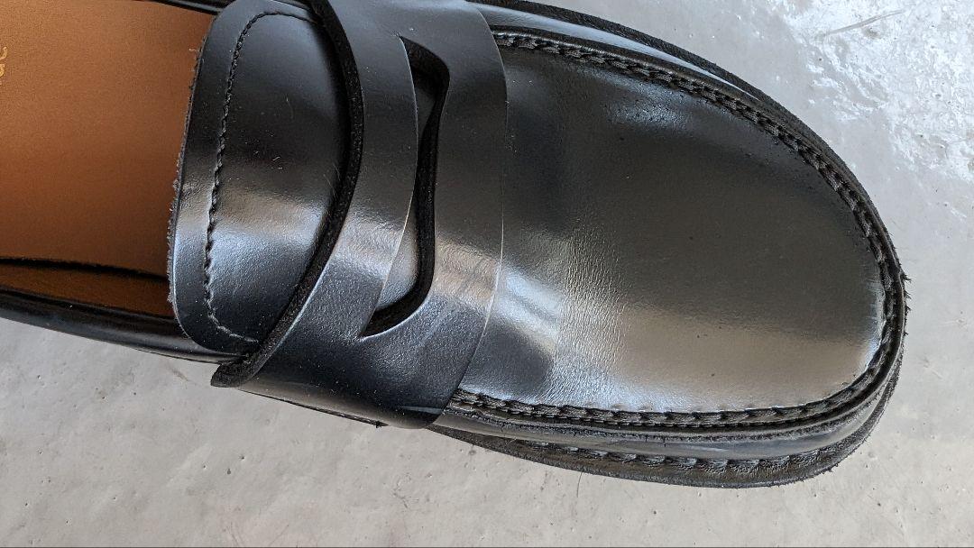 leinwande　ローファー　BLACK　24〜24.5㌢