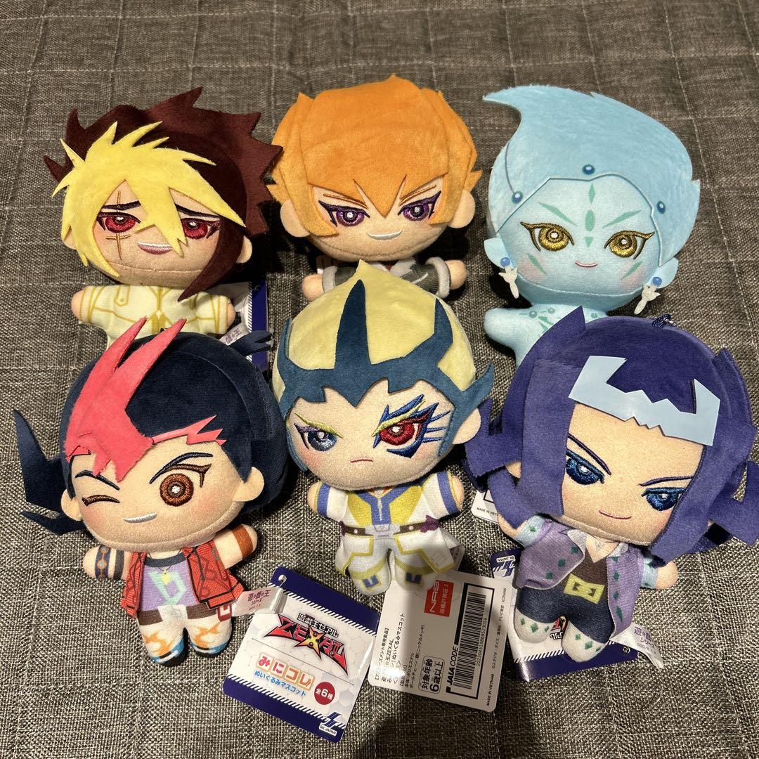遊☆戯☆王 ZEXAL遊戯王みにコレ！ぬいぐるみマスコット　5点セット 遊☆戯☆王 ZEXAL みにコレ！ぬいぐるみマスコット プライズの