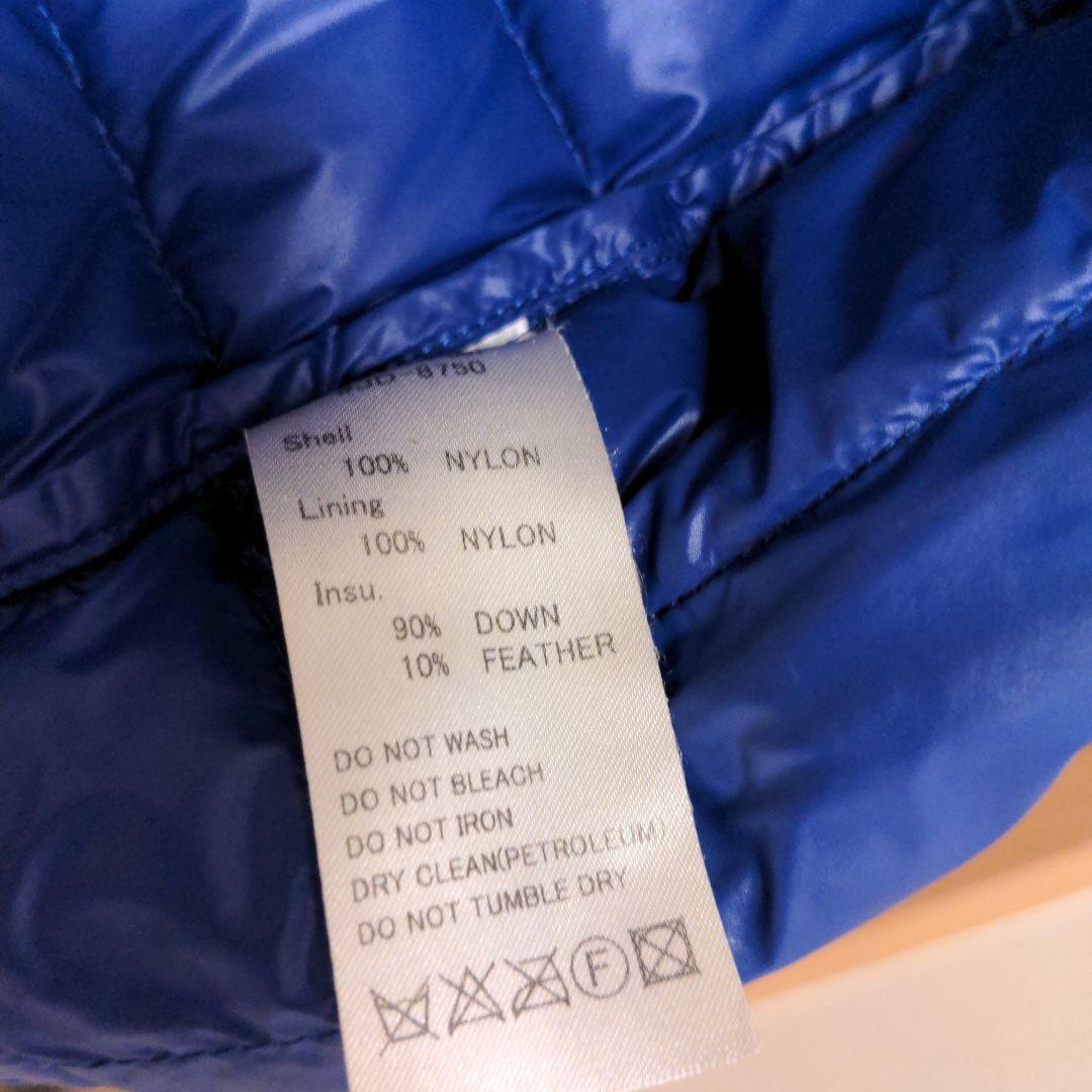 DANTON インナーダウンベストSize34 紺