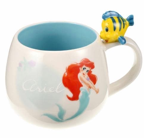 新品☆Disney アリエル&フランダー マグカップ 食器 コップ ディズニー
