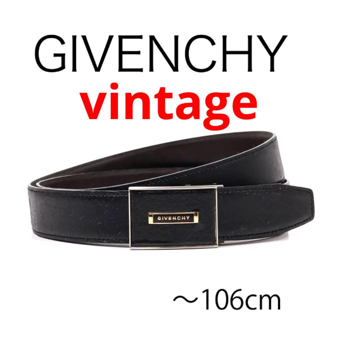 H3770M◾️ジバンシー レザーベルト 長さ調節Givenchy