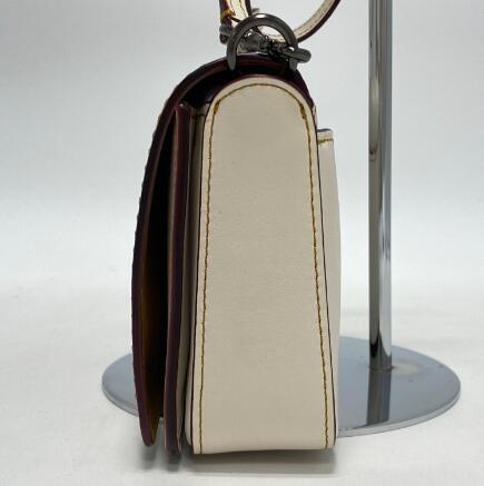 美品 COACH コーチ ショルダーバッグ ホワイト 37296 L1780