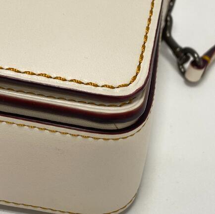 美品 COACH コーチ ショルダーバッグ ホワイト 37296 L1780