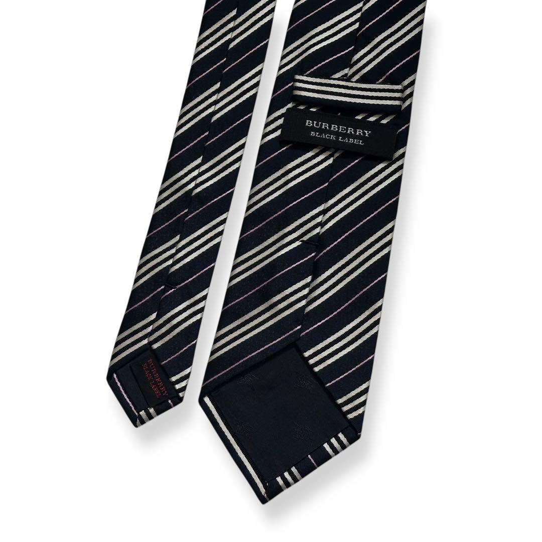 美品✨BURBERRY BLACK LABEL ネクタイ　ジャガード