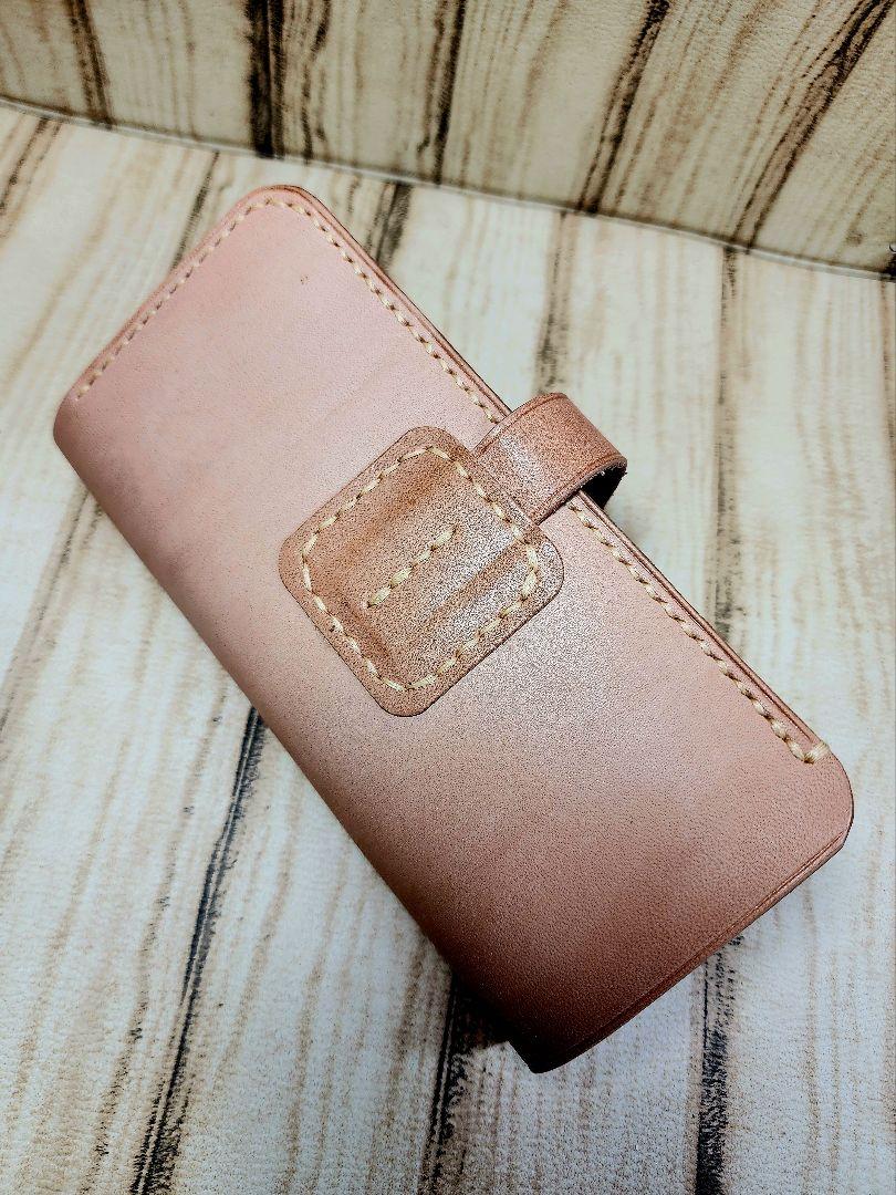 長財布　ウォレット風長財布　オリジナル　フルハンドメイド　財布　ウォレット