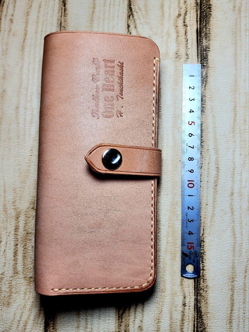 長財布　ウォレット風長財布　オリジナル　フルハンドメイド　財布　ウォレット