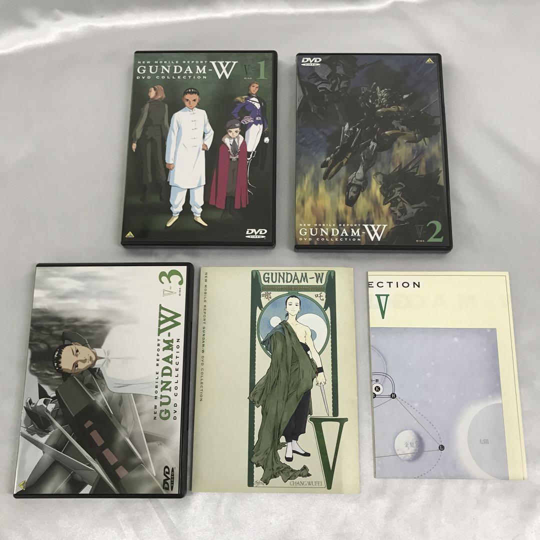 新機動戦記ガンダムW DVD COLLECTION 全5巻セット（ - メルカリ