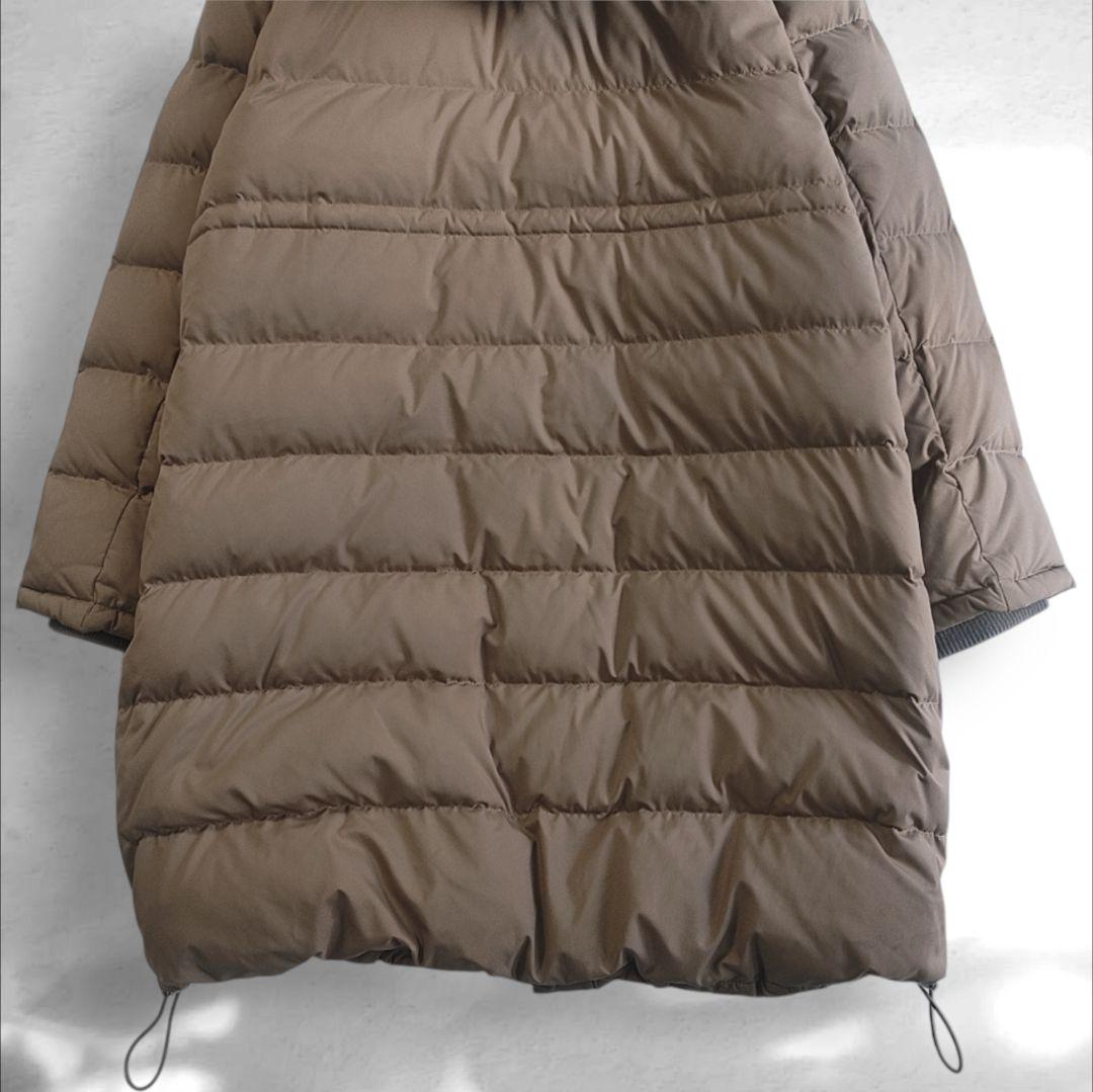 美品希少40サイズ イエナIENA タフタダウンコート フォックス