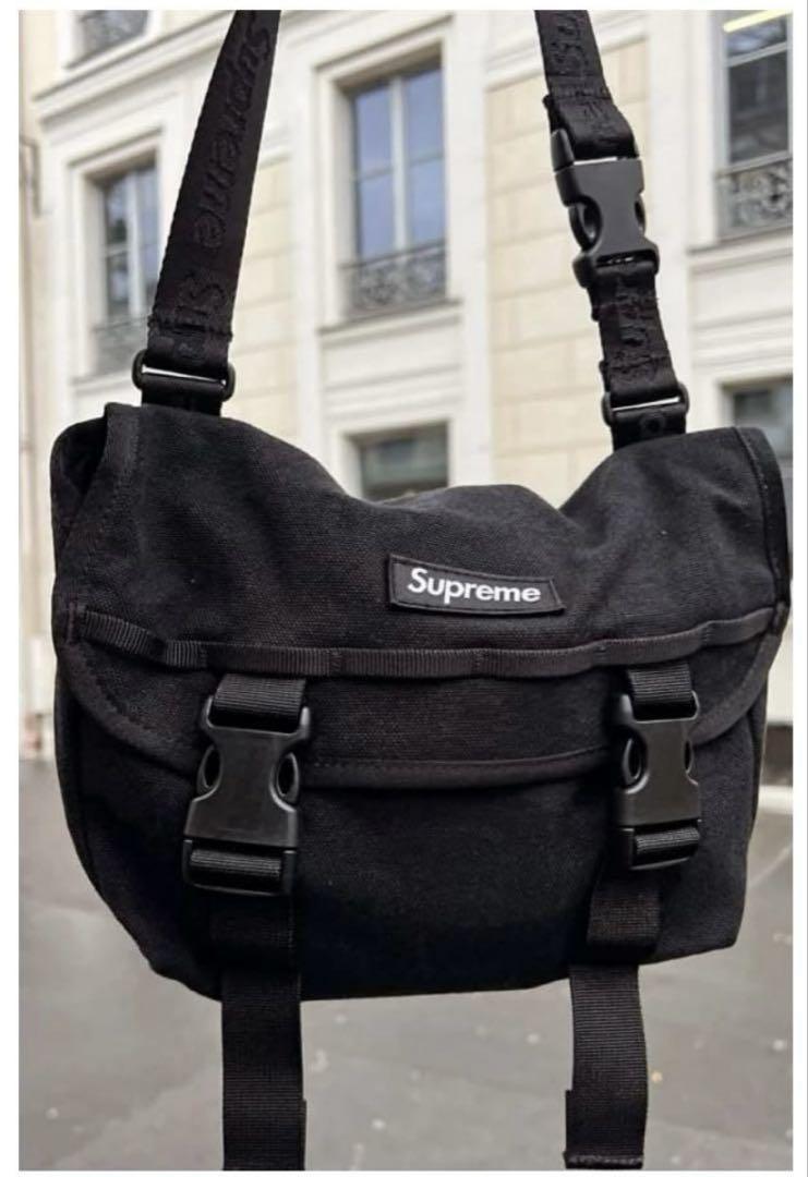 【新品】 Supreme 25SS Mini Messenger Bag 黒
