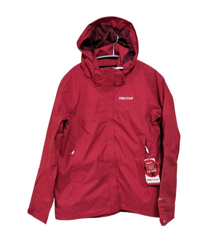 【新品】Marmot W's nanopro Ridge JKT S 赤登山ウェア・アウトドアウェア