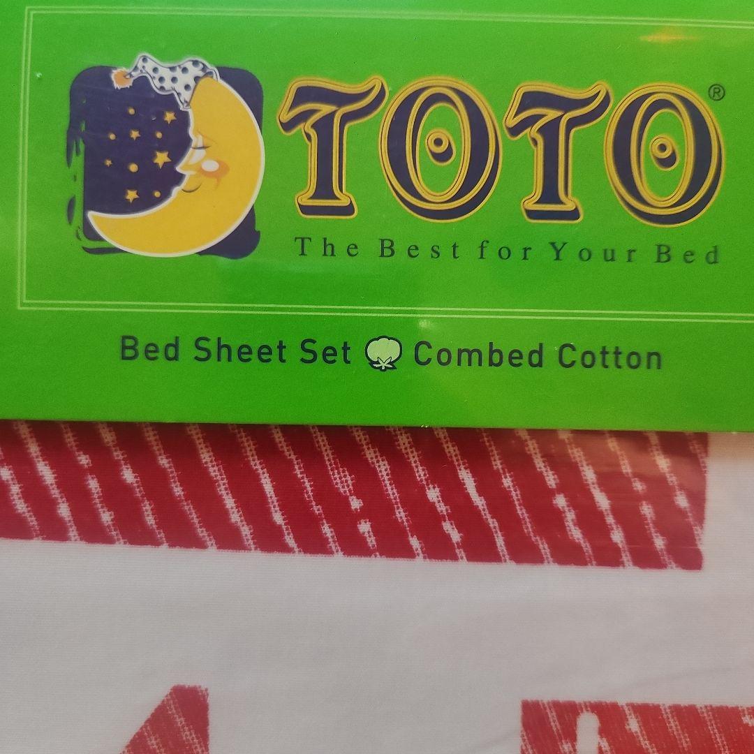 TOTO ベッドシーツ 3点セット 3.5'x6.5'