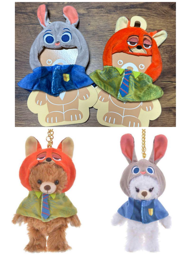 新品ディズニー購入ユニベア ぬいぐるみキーチェーン専用