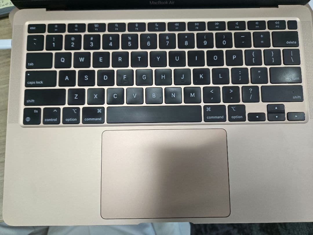 ④MacBook Air ゴールド 英字キーボード N1 2020