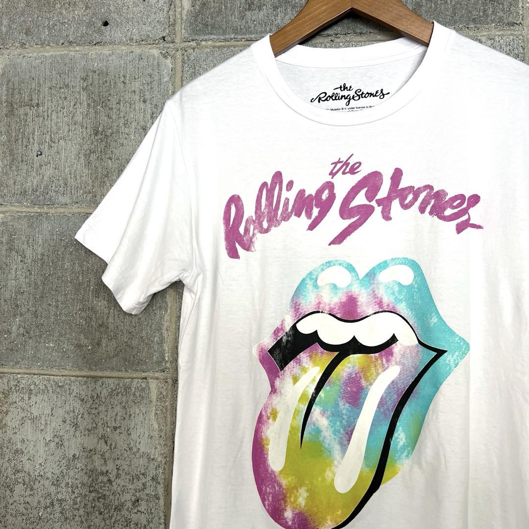 古着 THE ROLLING STONES バンドTシャツ ホワイト L - メルカリ