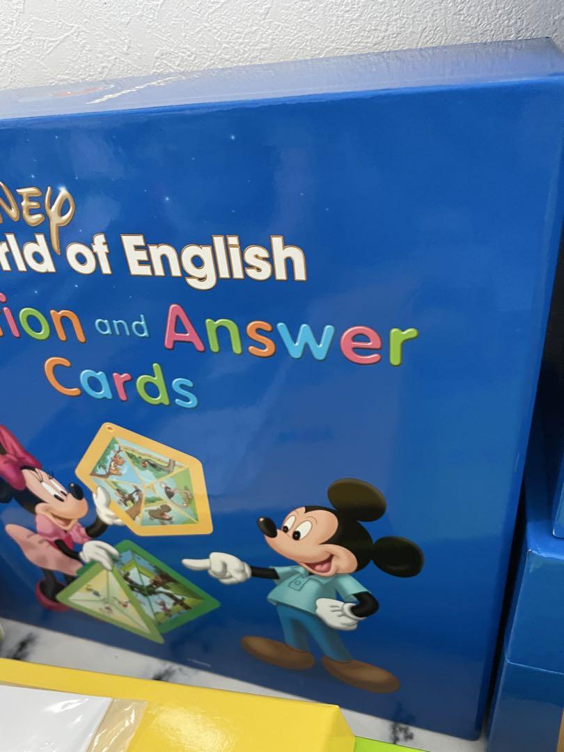 DWE ディズニー英語システム　トークアロング　Q&Aカードセット