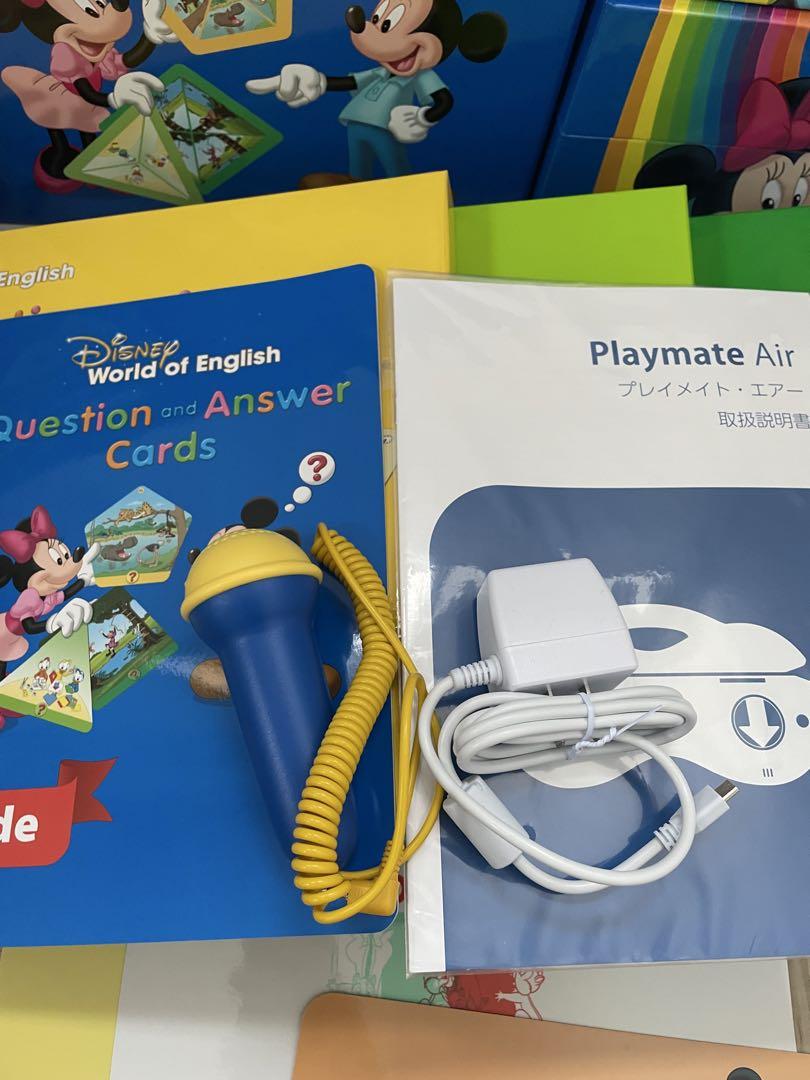 DWE ディズニー英語システム　トークアロング　Q&Aカードセット