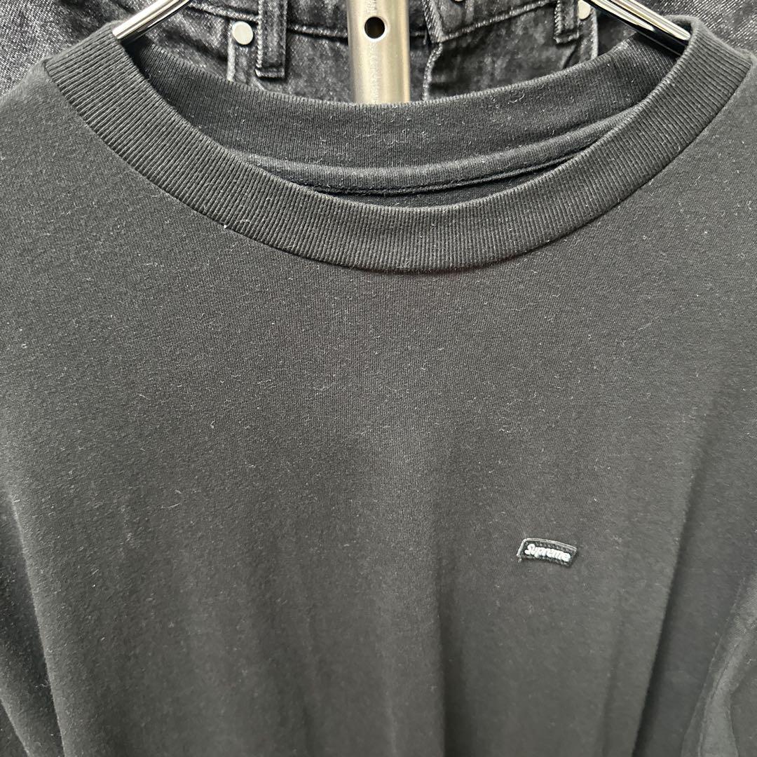 Supreme ブラック 長袖 Tシャツ M