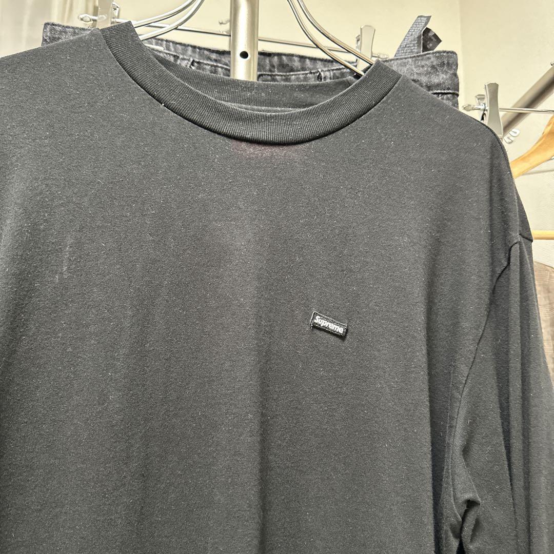 Supreme ブラック 長袖 Tシャツ M