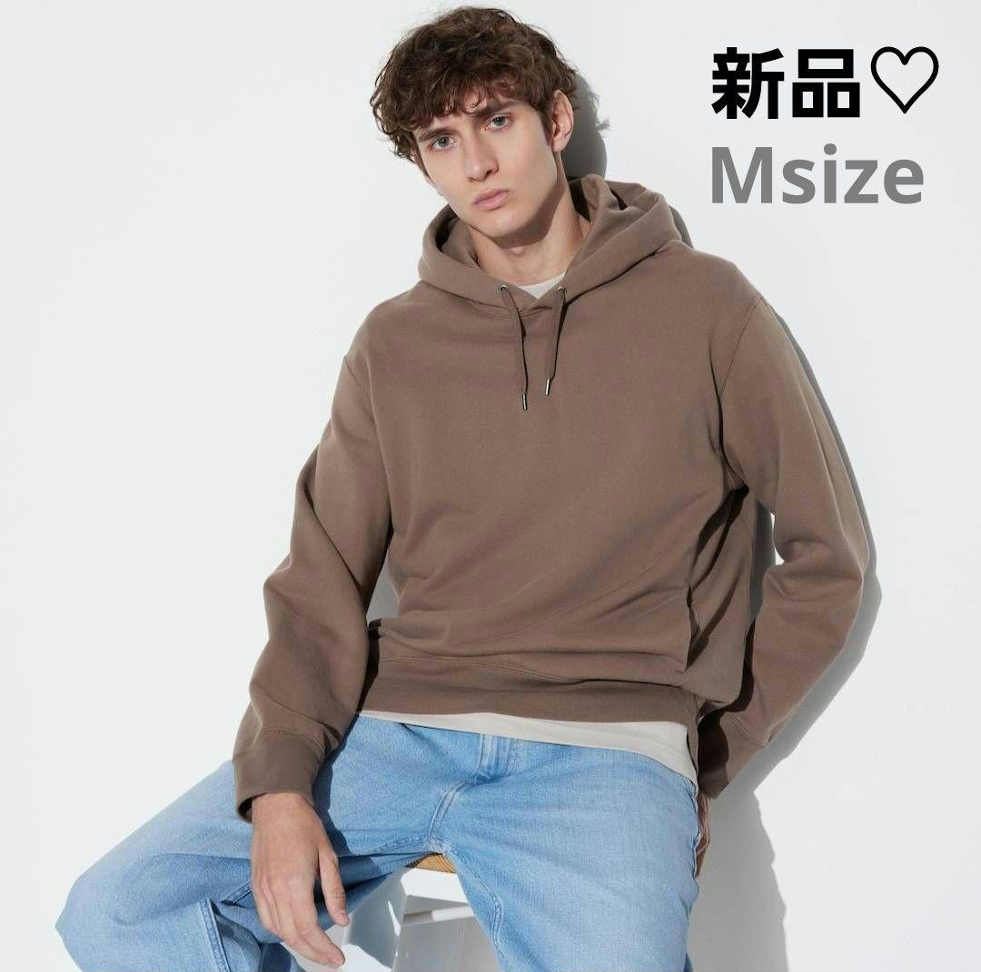 UNIQLO ユニクロ スウェットスリットプルパーカー GRAY グレー S
