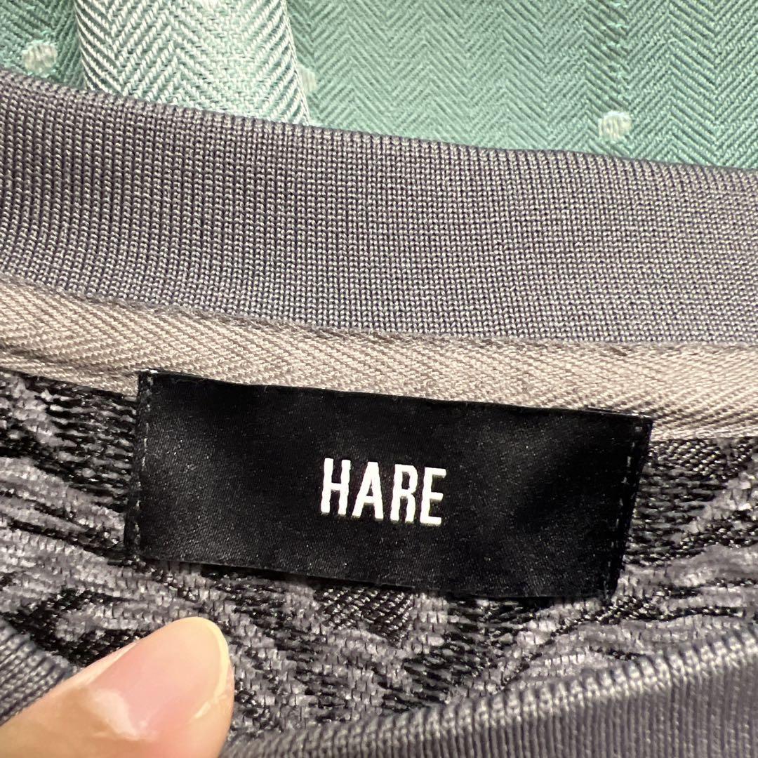 HARE ジャガード　スウェット