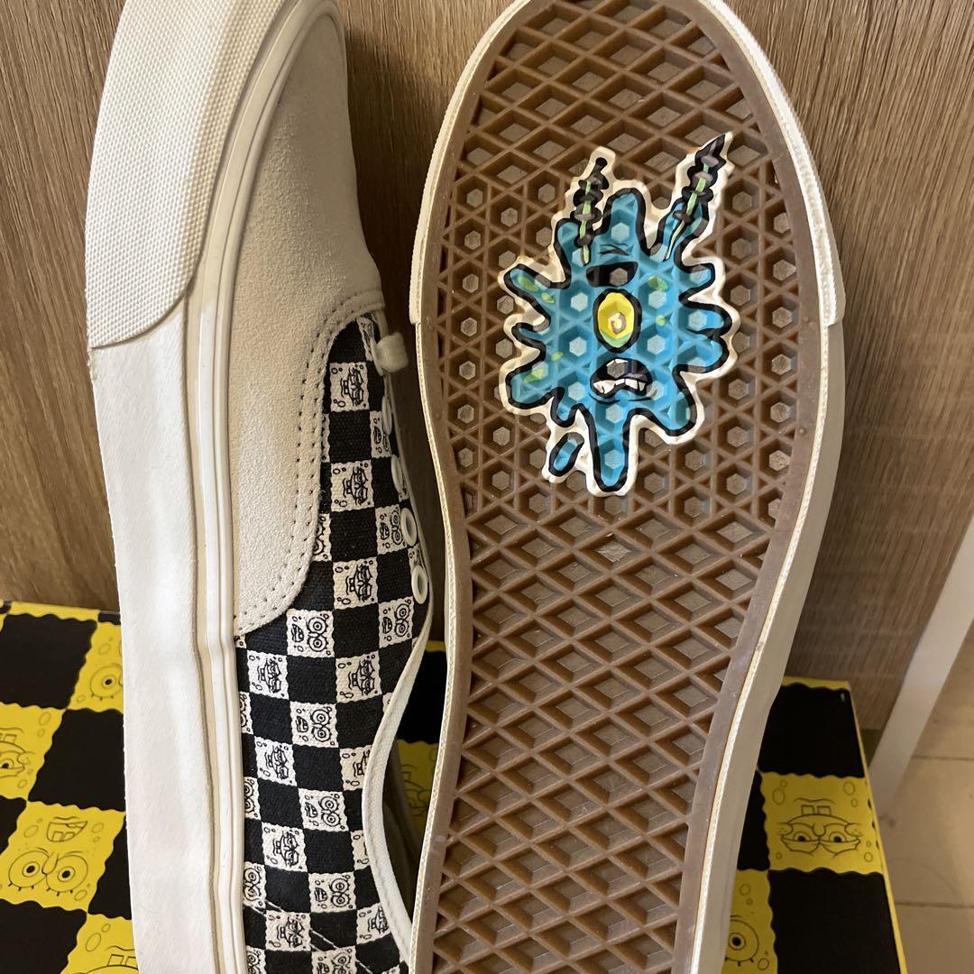 VANS ORIGINALS スポンジボブ チェッカー オーセンティック27.5