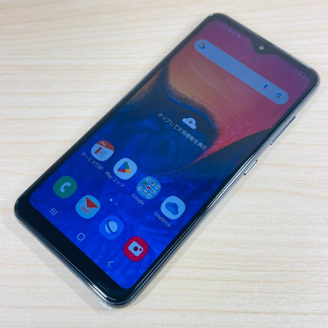 美品 SIMフリー Galaxy A20 SCV46 8606-016 美品 SIMフリー Galaxy A20 SCV46 8606-016