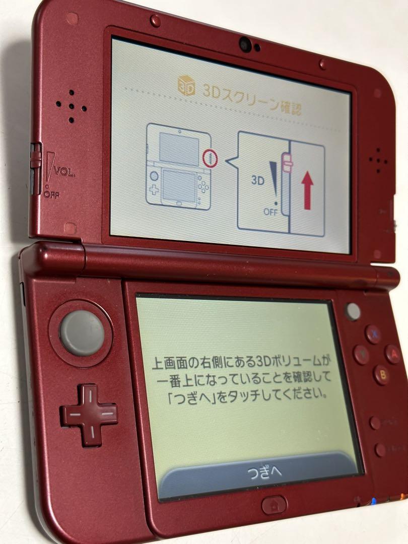 NEW ニンテンドー 3DS LL レッド 3DS ブラック