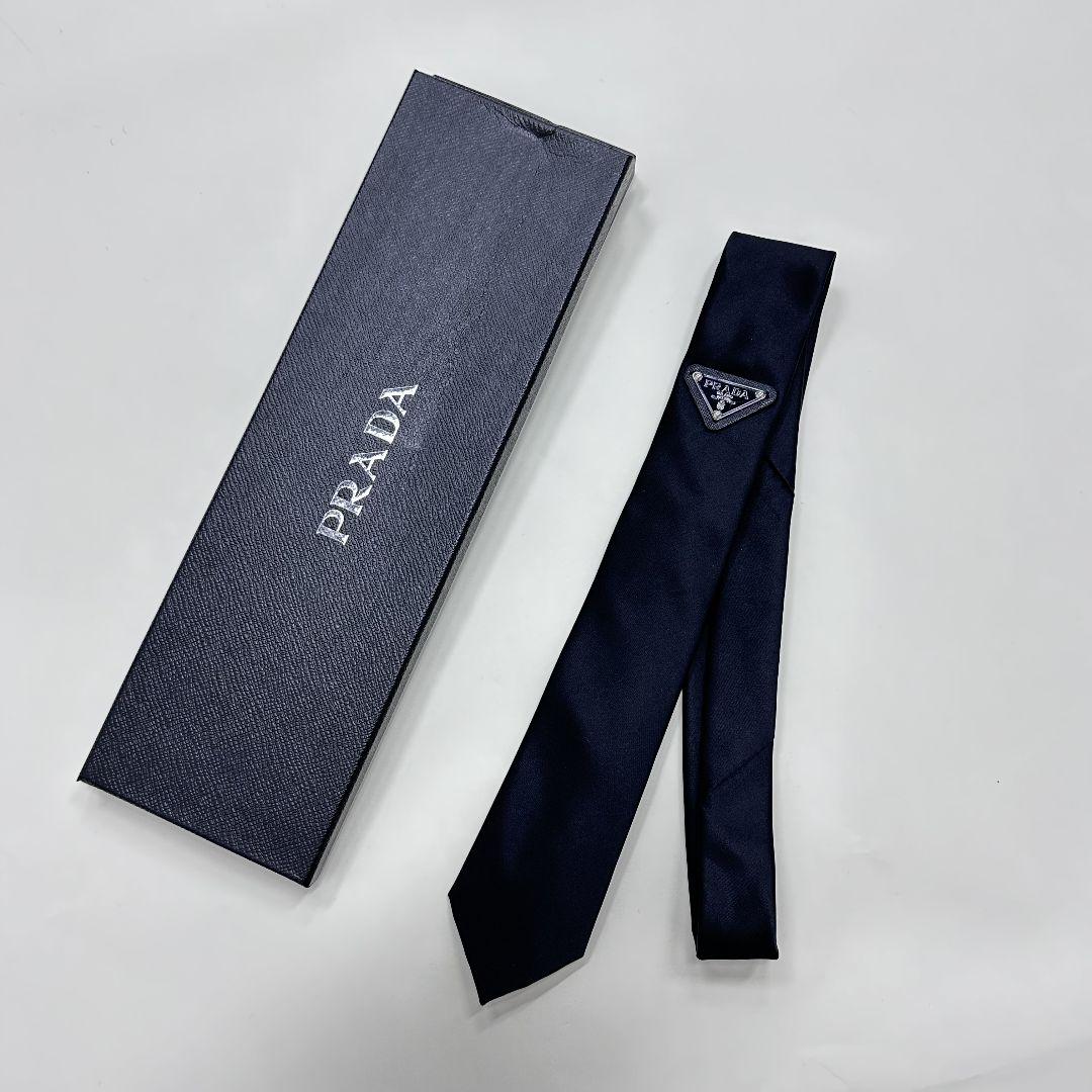 PRADA 黒 ネクタイ 楽天市場】【新品】プラダ PRADA ネクタイ ナイロンタイ 《Re