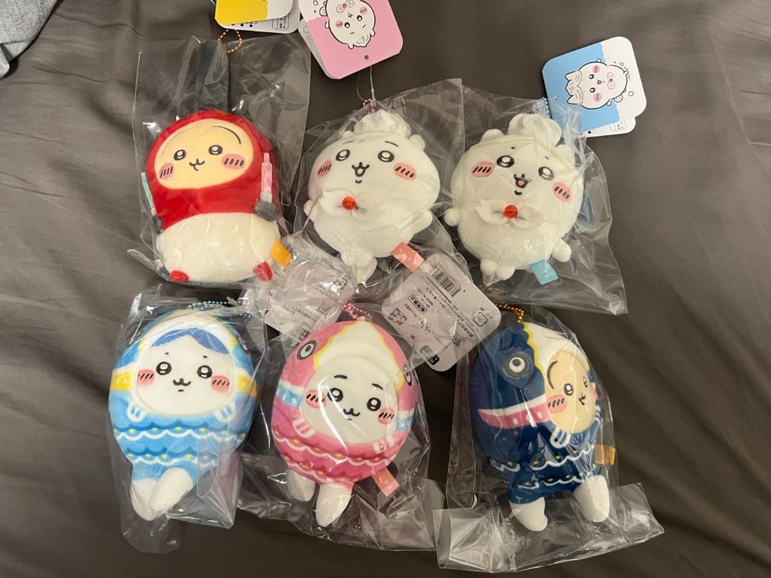 ちいかわ こいのぼりなマスコット3セット ホイップ誕生日なマスコット 3セット