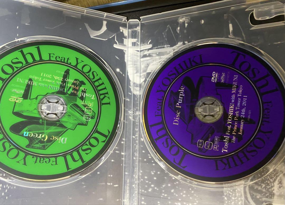 中古 DVD ToshI feat.Yoshiki おまけ付は新品です