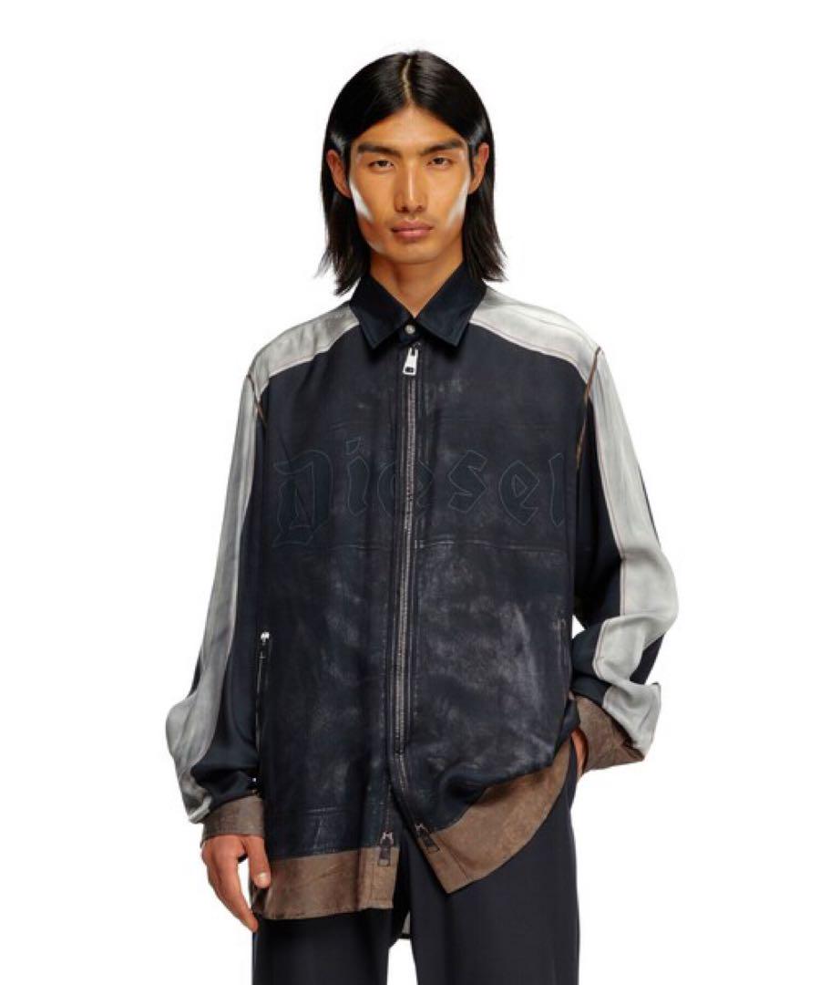 DIESEL トロンプルイユシャツ