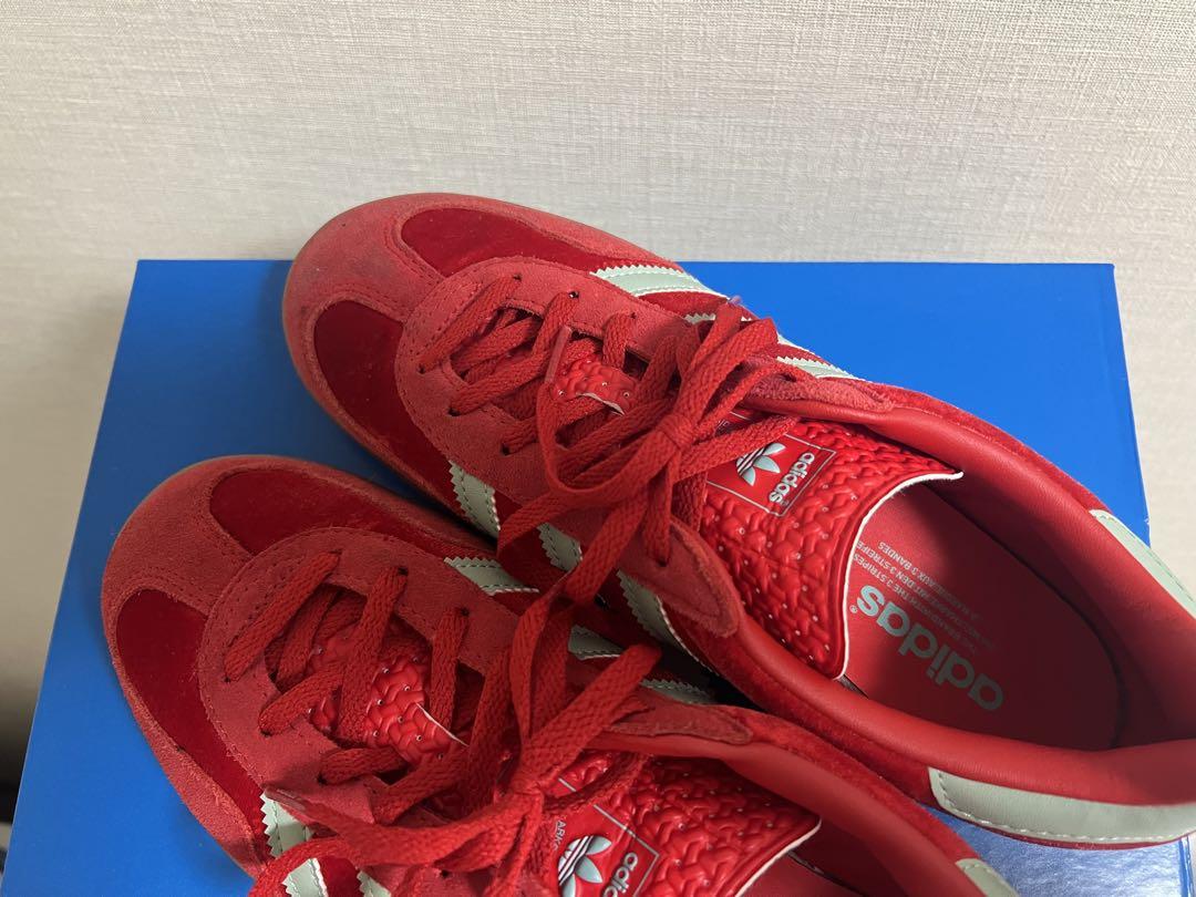 adidas Gazelle Indoor レッド 26cm